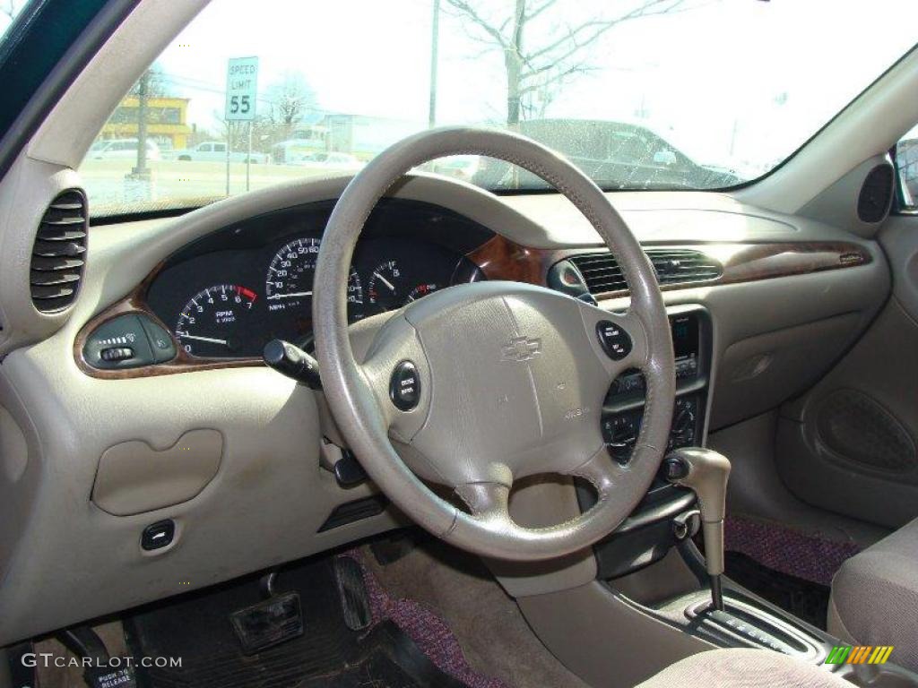 2000 Malibu LS Sedan - Dark Jade Green Metallic / Neutral photo #11