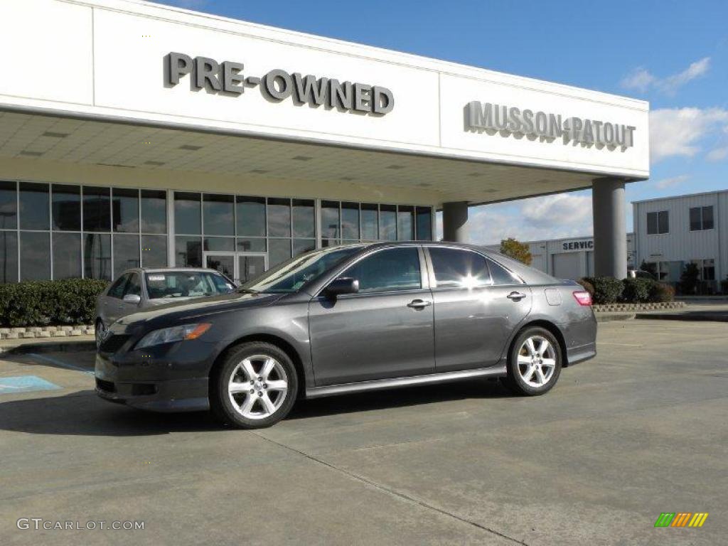 2007 Camry SE V6 - Magnetic Gray Metallic / Ash photo #1