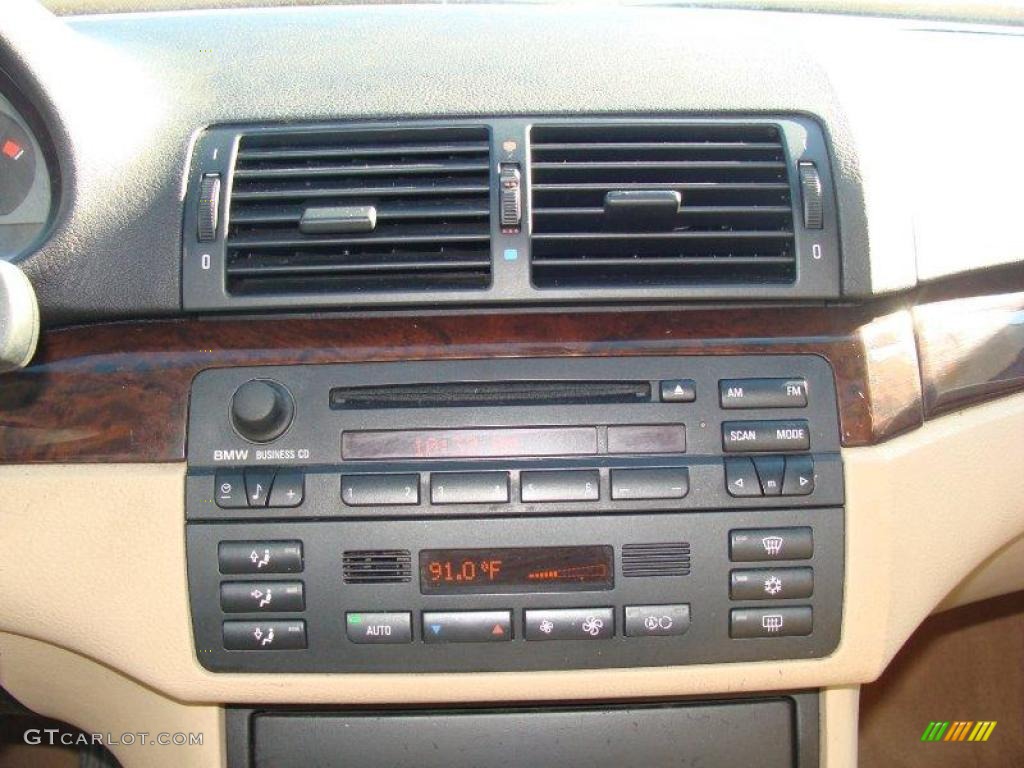 2002 3 Series 325xi Sedan - Jet Black / Sand photo #12