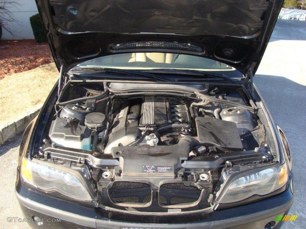 2002 3 Series 325xi Sedan - Jet Black / Sand photo #14