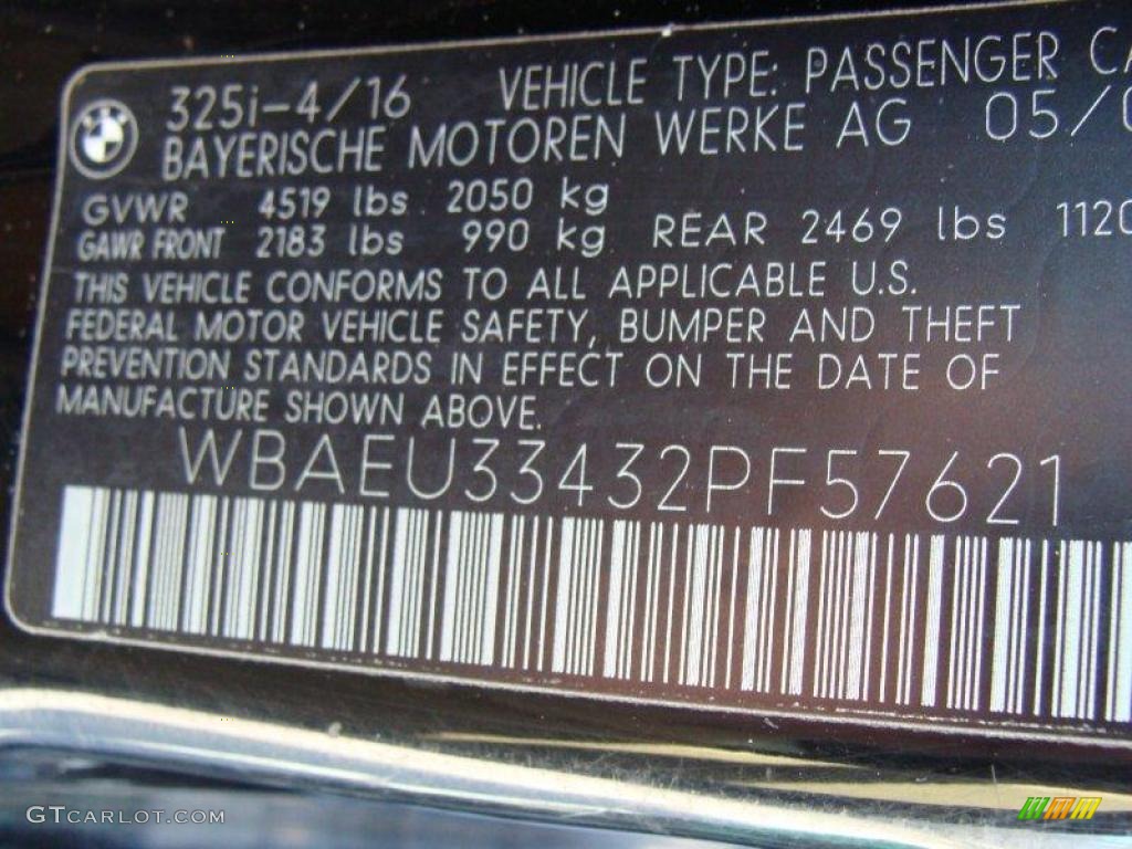 2002 3 Series 325xi Sedan - Jet Black / Sand photo #16