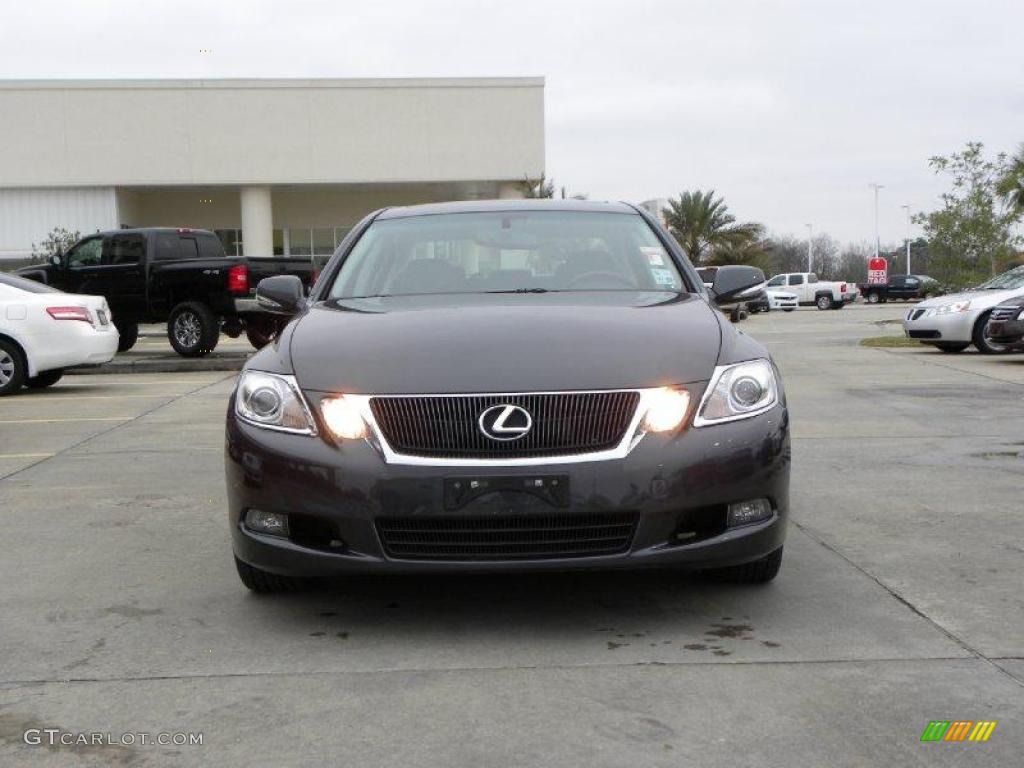 2009 GS 350 - Smokey Granite Gray Mica / Black photo #8