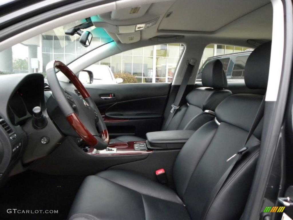 2009 GS 350 - Smokey Granite Gray Mica / Black photo #9