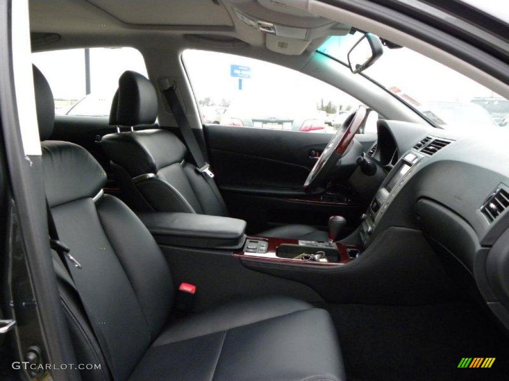 2009 GS 350 - Smokey Granite Gray Mica / Black photo #10