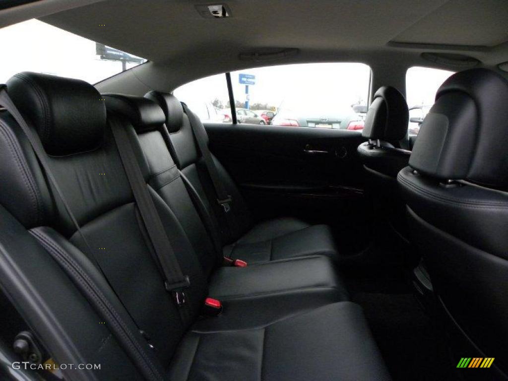 2009 GS 350 - Smokey Granite Gray Mica / Black photo #11