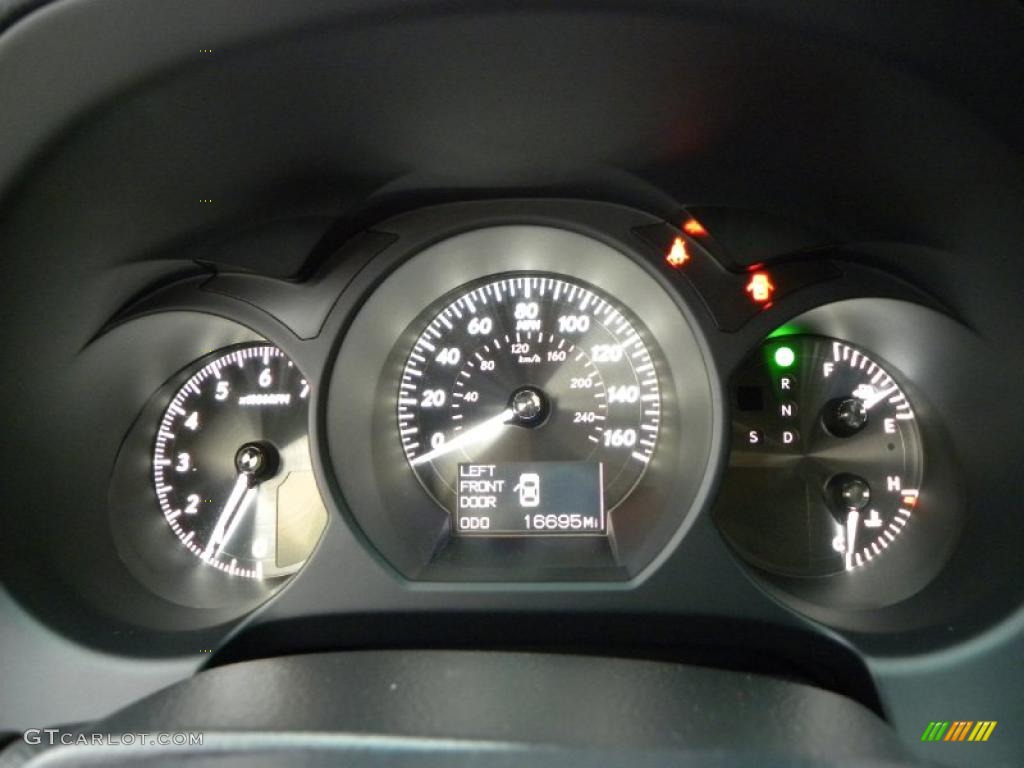 2009 GS 350 - Smokey Granite Gray Mica / Black photo #13