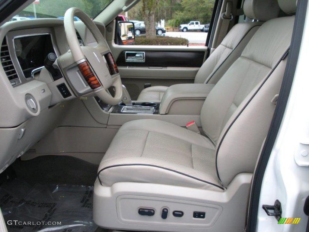 2007 Navigator Luxury - White Chocolate Tri-Coat / Stone photo #12