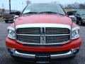 2008 Flame Red Dodge Ram 1500 Big Horn Edition Quad Cab 4x4  photo #2