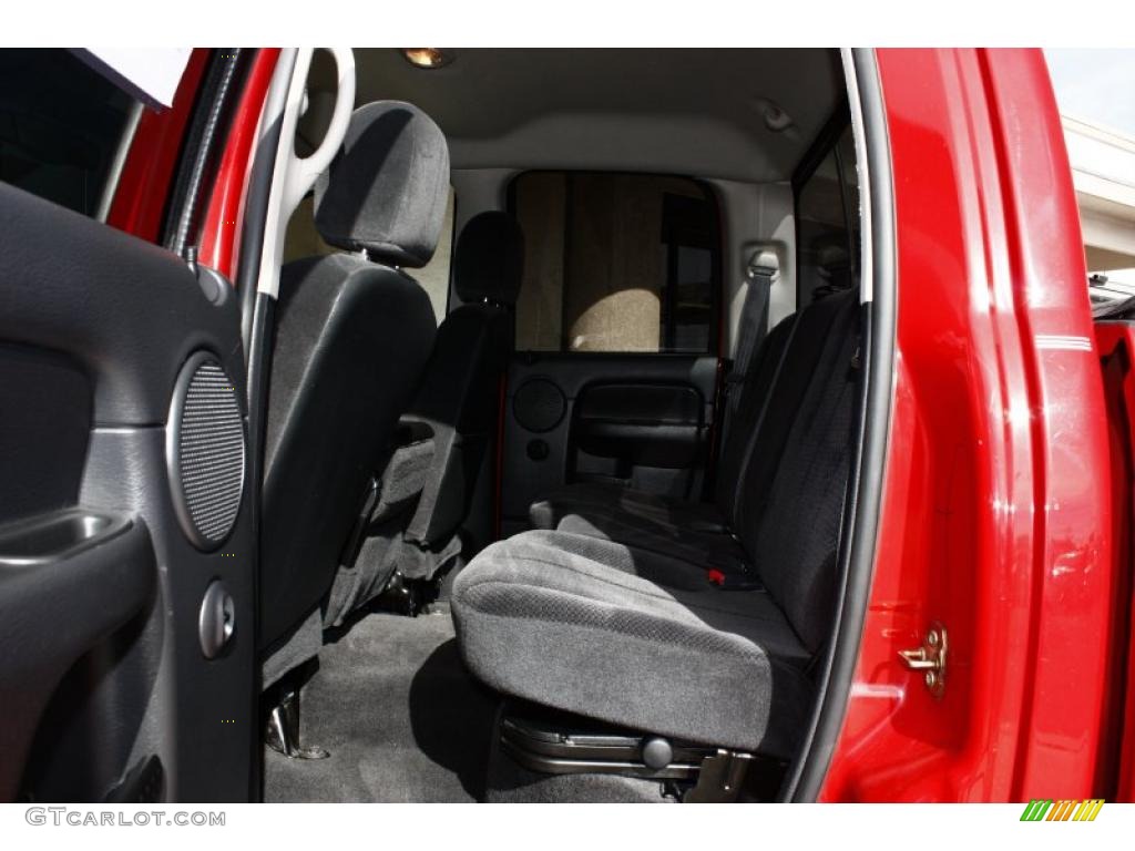 2003 Ram 1500 SLT Quad Cab - Flame Red / Dark Slate Gray photo #13