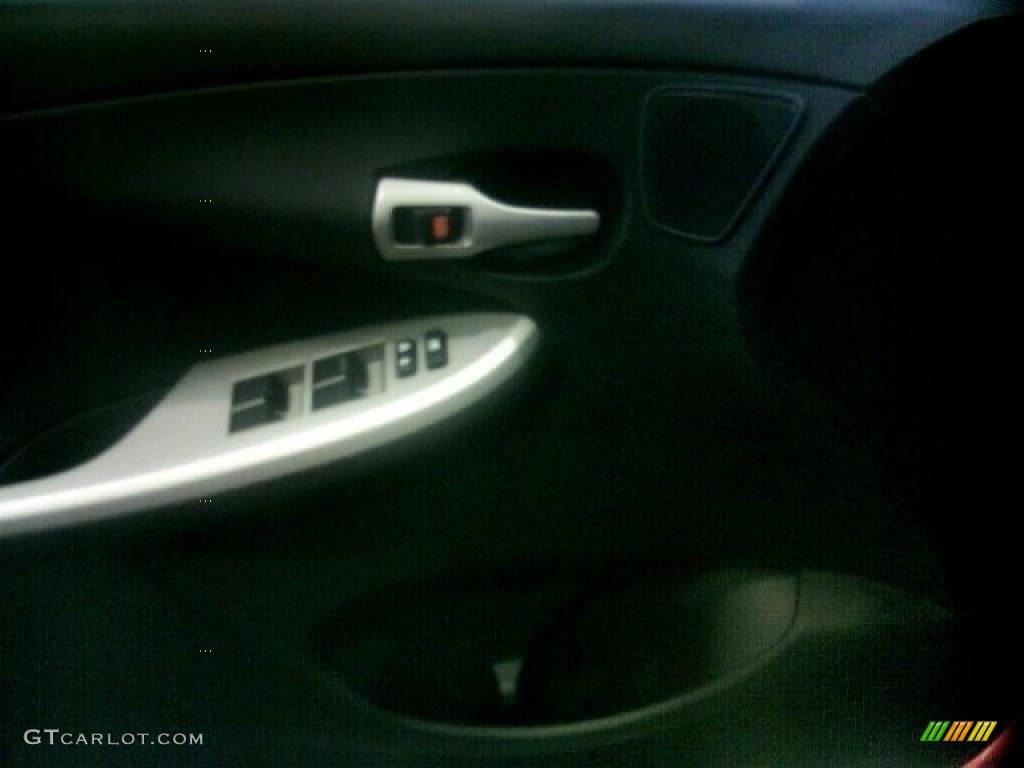 2009 Corolla S - Barcelona Red Metallic / Dark Charcoal photo #12