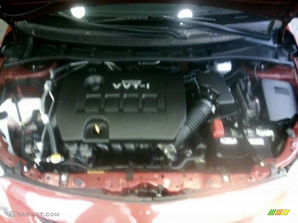 2009 Corolla S - Barcelona Red Metallic / Dark Charcoal photo #19