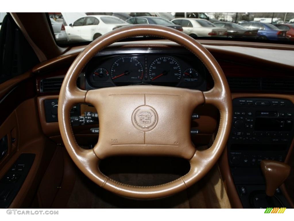 1996 Cadillac Eldorado Standard Eldorado Model Beechwood Steering Wheel Photo #25754372
