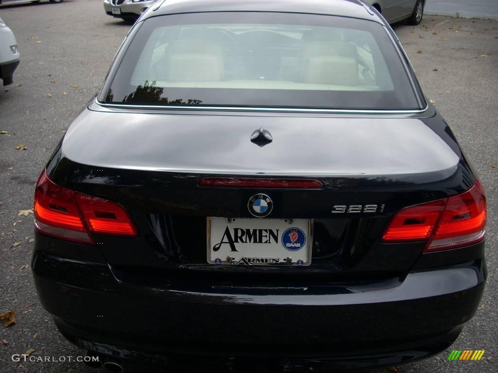 2009 3 Series 328i Convertible - Monaco Blue Metallic / Cream Beige Dakota Leather photo #5