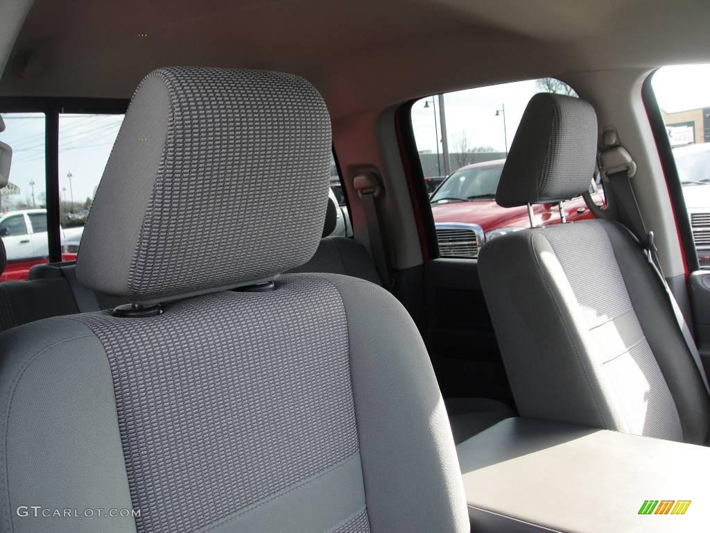 2006 Ram 1500 SLT Quad Cab 4x4 - Flame Red / Medium Slate Gray photo #6