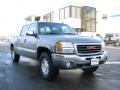 Silver Birch Metallic - Sierra 1500 SLT Crew Cab 4x4 Photo No. 3