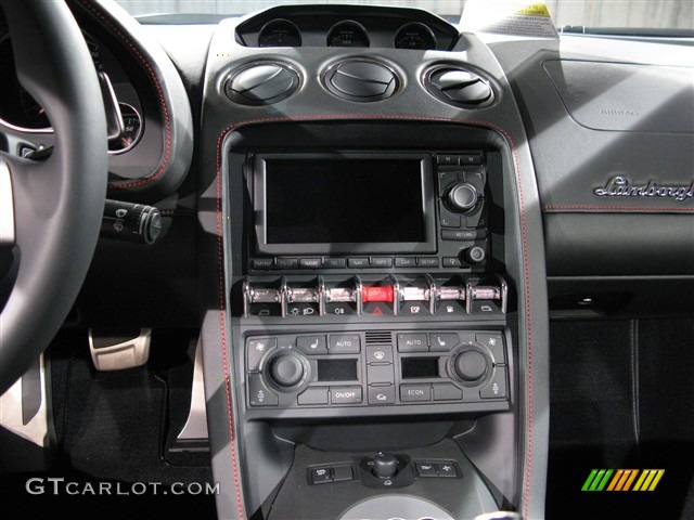 2009 Gallardo LP560-4 Coupe E-Gear - Rosso Vik / Black photo #8