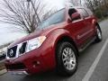 2008 Red Brawn Nissan Pathfinder LE V8 4x4  photo #2