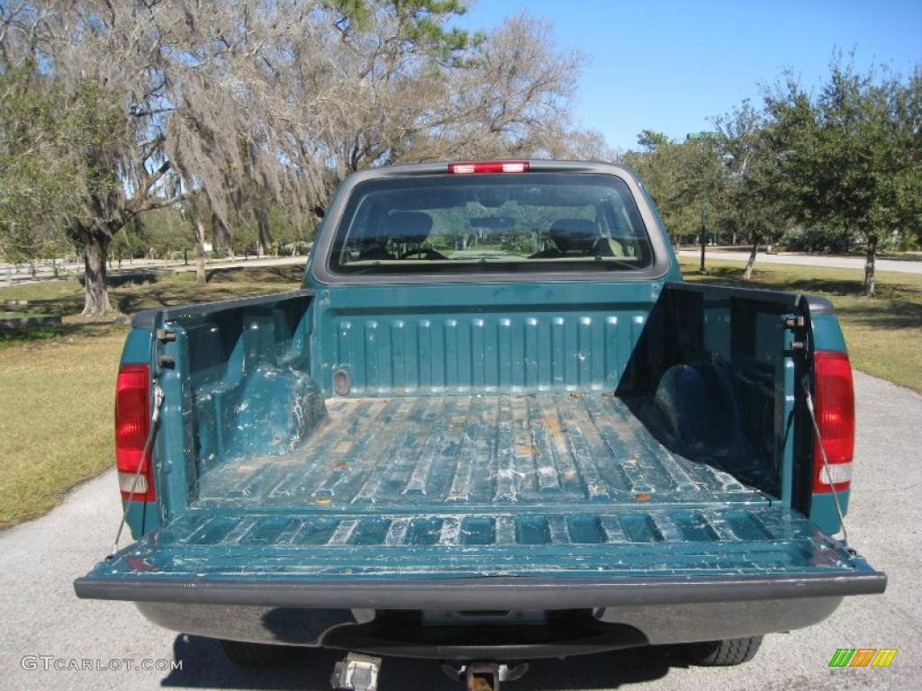 2004 F150 XL Heritage SuperCab 4x4 - Fleet Green / Heritage Medium Parchment photo #14