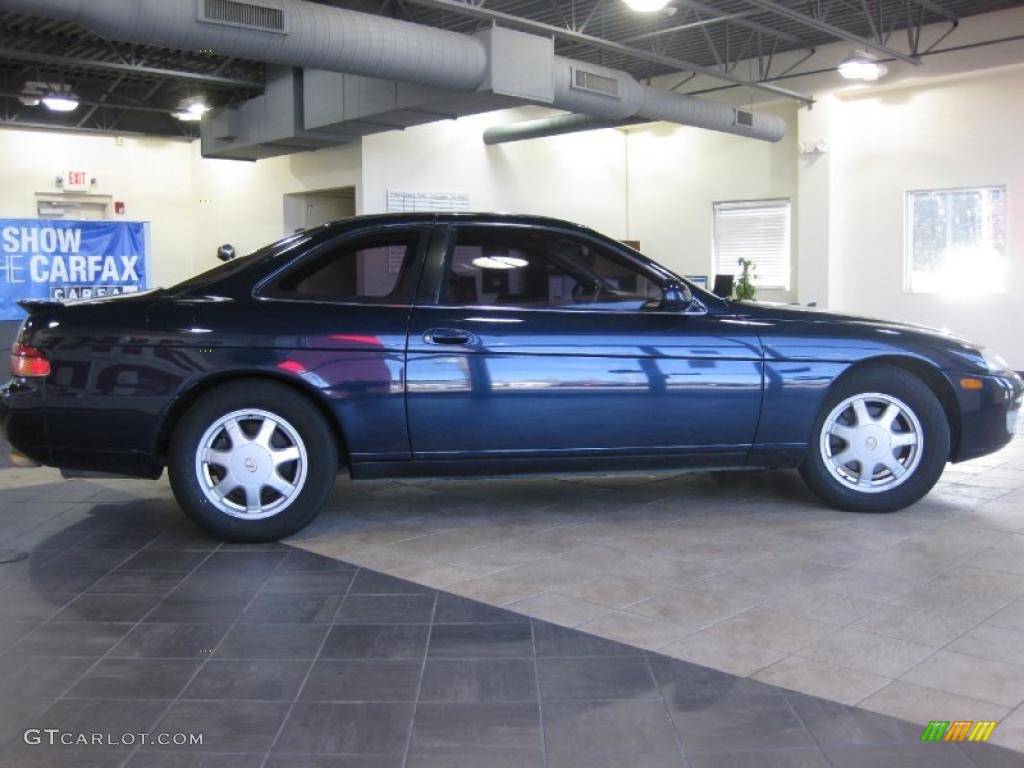 1995 SC 400 - Midnight Indigo Blue Metallic / Ivory photo #3