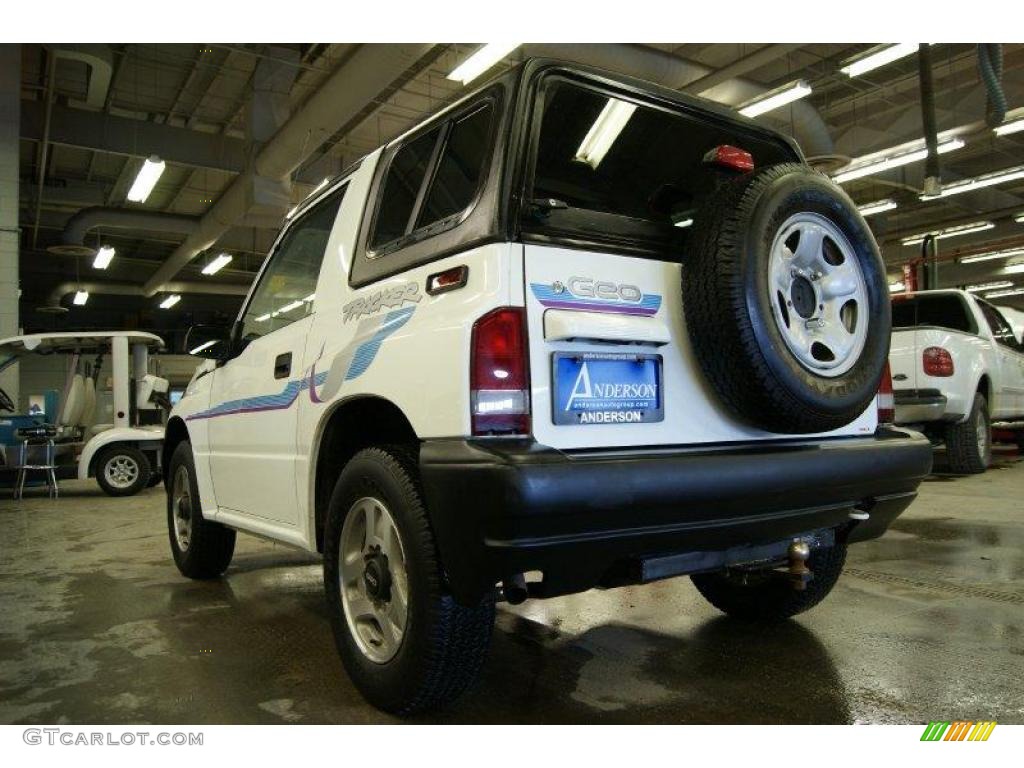 1997 Tracker Soft Top 4x4 - White / Dark Charcoal photo #9