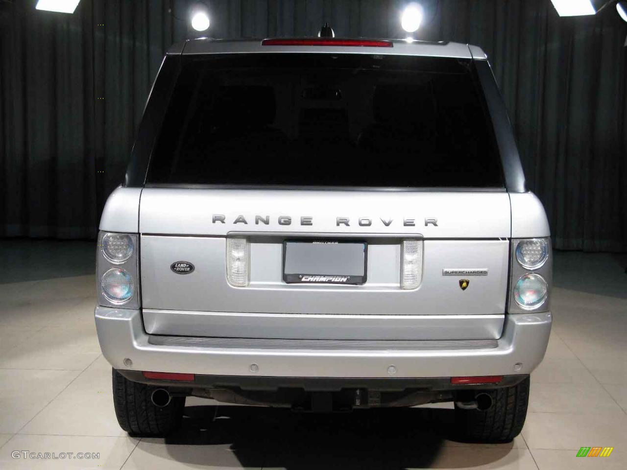2006 Range Rover Supercharged - Zambezi Silver Metallic / Jet Black/Jet photo #19