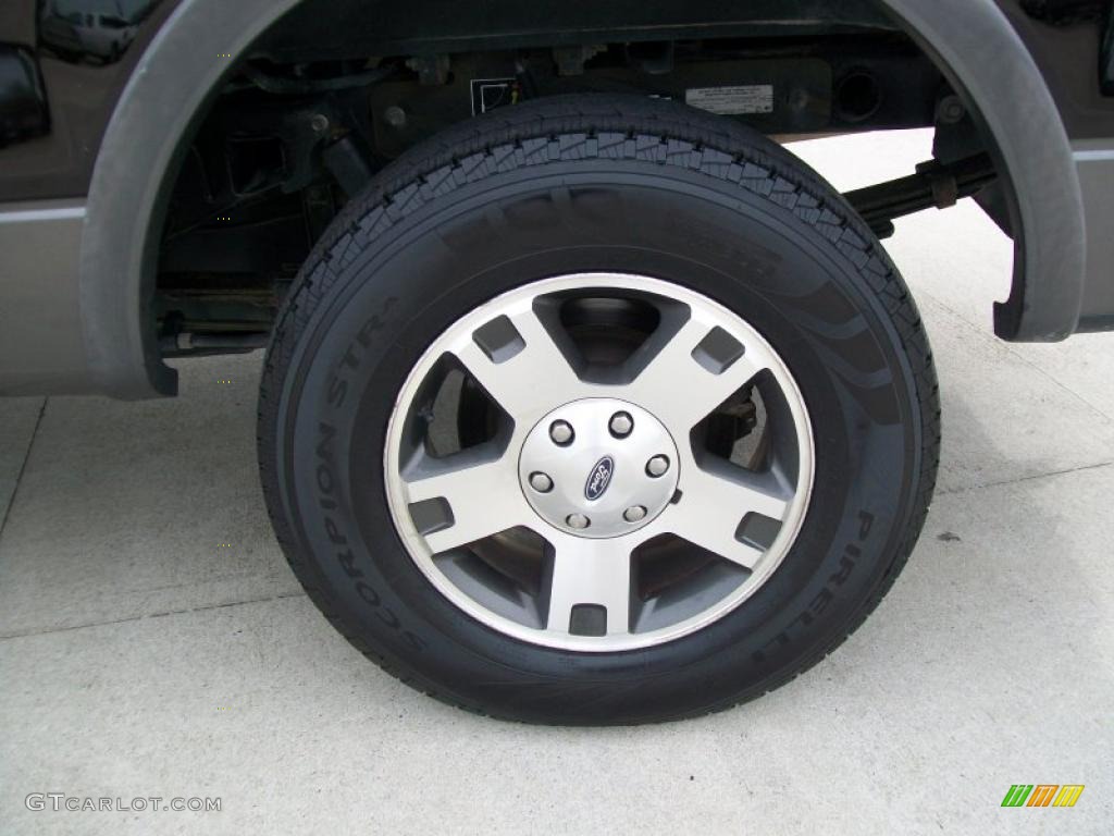 2004 F150 FX4 SuperCrew 4x4 - Black / Black/Medium Flint photo #10