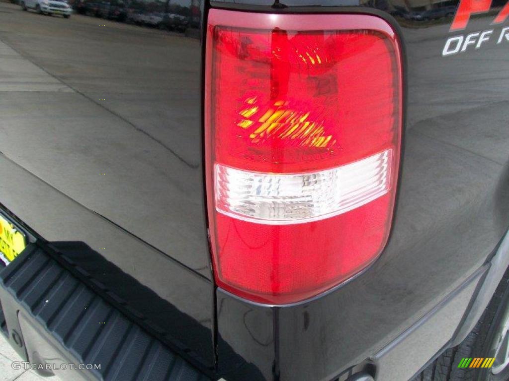 2004 F150 FX4 SuperCrew 4x4 - Black / Black/Medium Flint photo #16