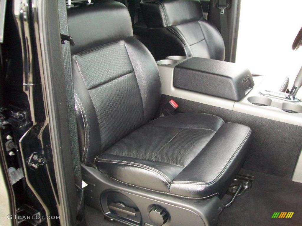 2004 F150 FX4 SuperCrew 4x4 - Black / Black/Medium Flint photo #20