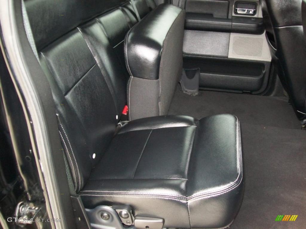 2004 F150 FX4 SuperCrew 4x4 - Black / Black/Medium Flint photo #21