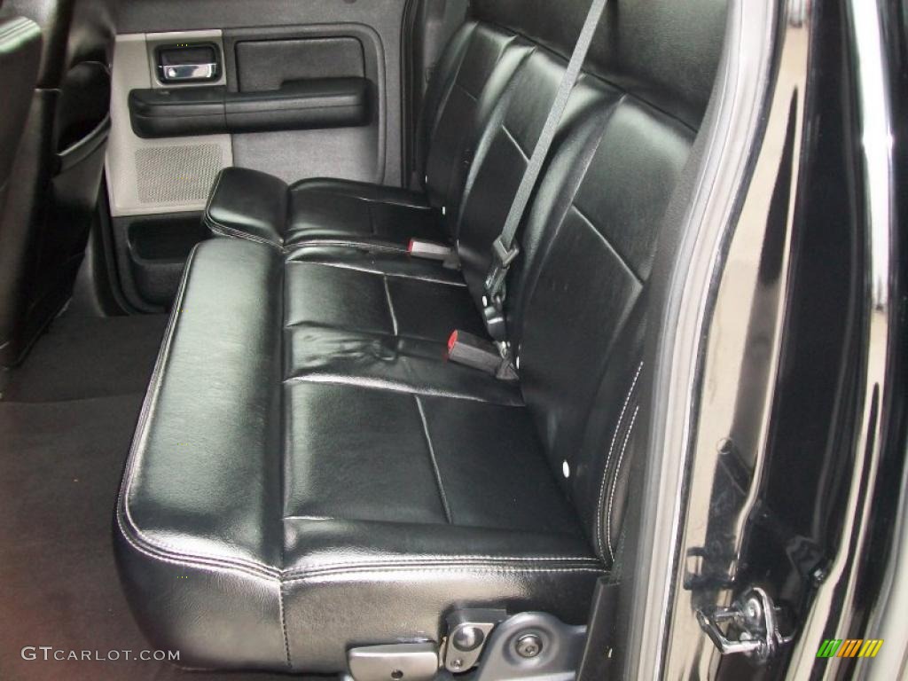 2004 F150 FX4 SuperCrew 4x4 - Black / Black/Medium Flint photo #23