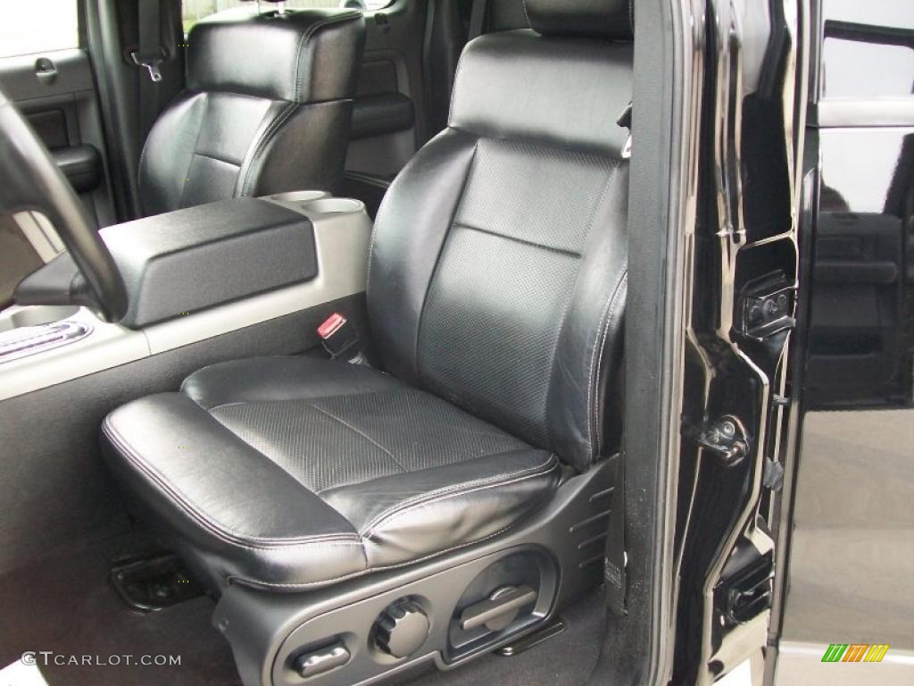 2004 F150 FX4 SuperCrew 4x4 - Black / Black/Medium Flint photo #26