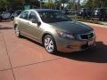 2009 Bold Beige Metallic Honda Accord EX-L V6 Sedan  photo #3