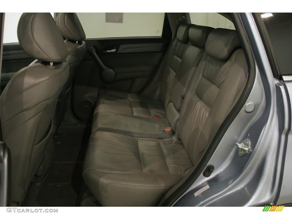 2008 CR-V EX-L 4WD - Glacier Blue Metallic / Gray photo #19