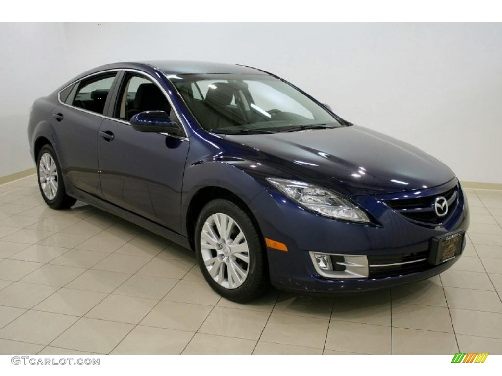 2009 MAZDA6 i Touring - Kona Blue Mica / Black photo #1