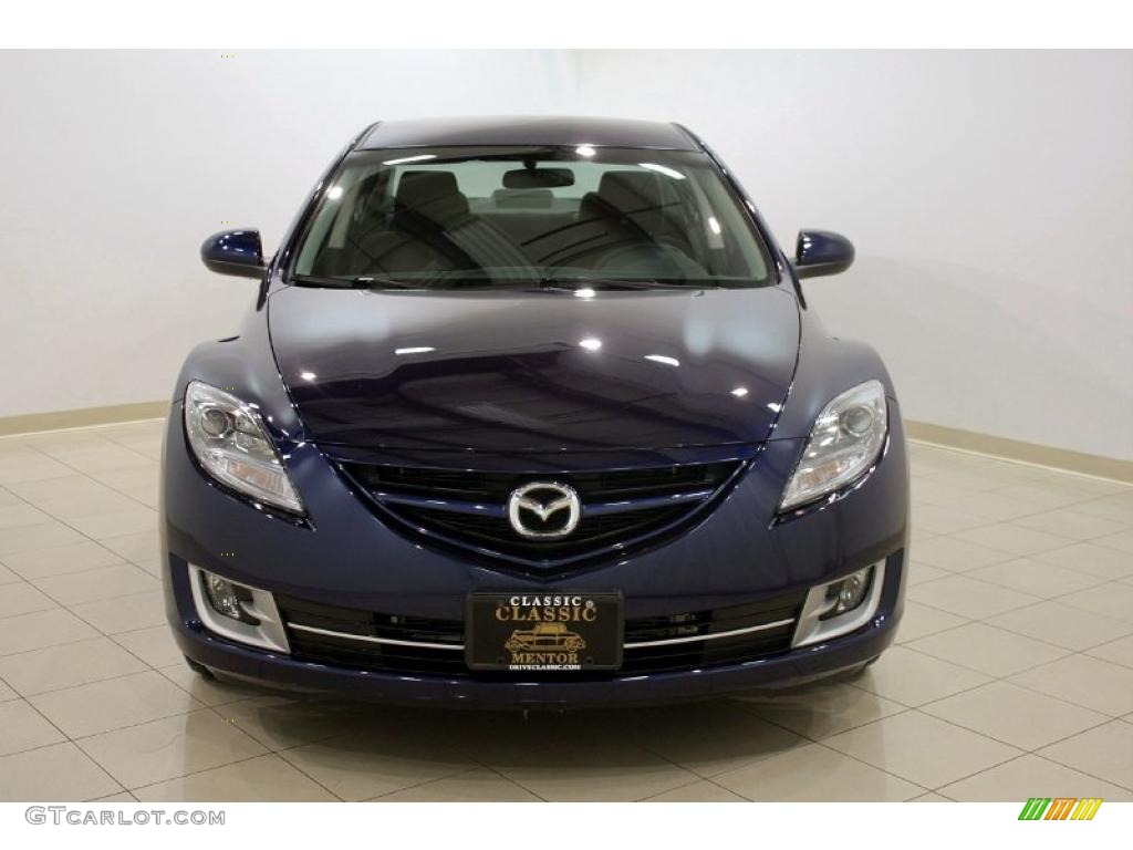 2009 MAZDA6 i Touring - Kona Blue Mica / Black photo #2