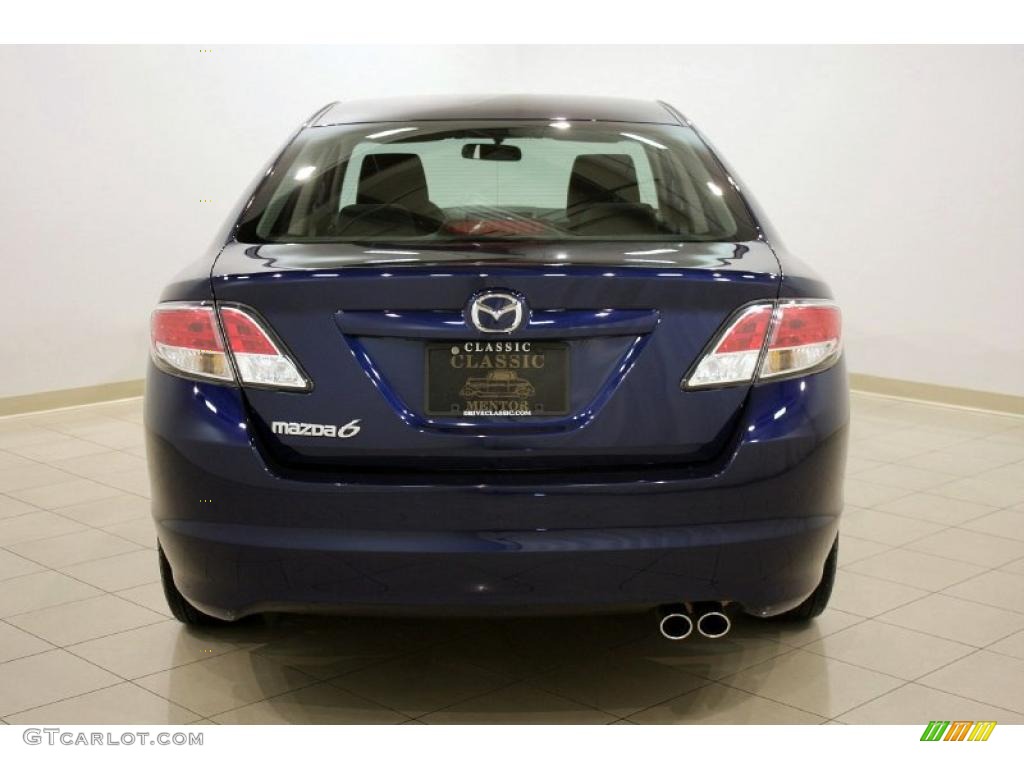 2009 MAZDA6 i Touring - Kona Blue Mica / Black photo #6