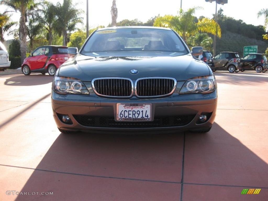 2008 7 Series 750i Sedan - Titanium Grey Metallic / Black photo #2