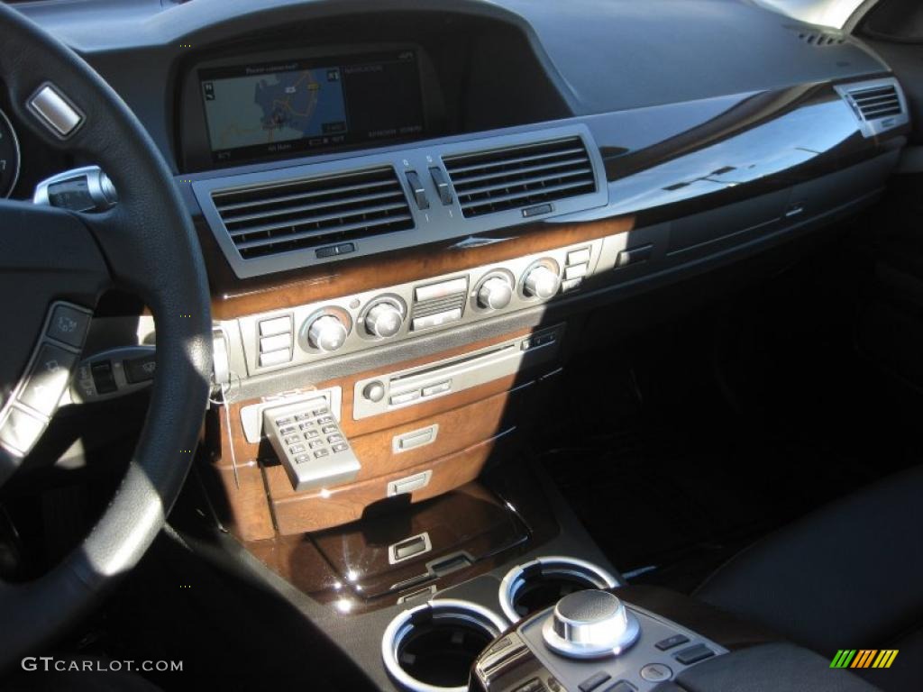 2008 7 Series 750i Sedan - Titanium Grey Metallic / Black photo #7