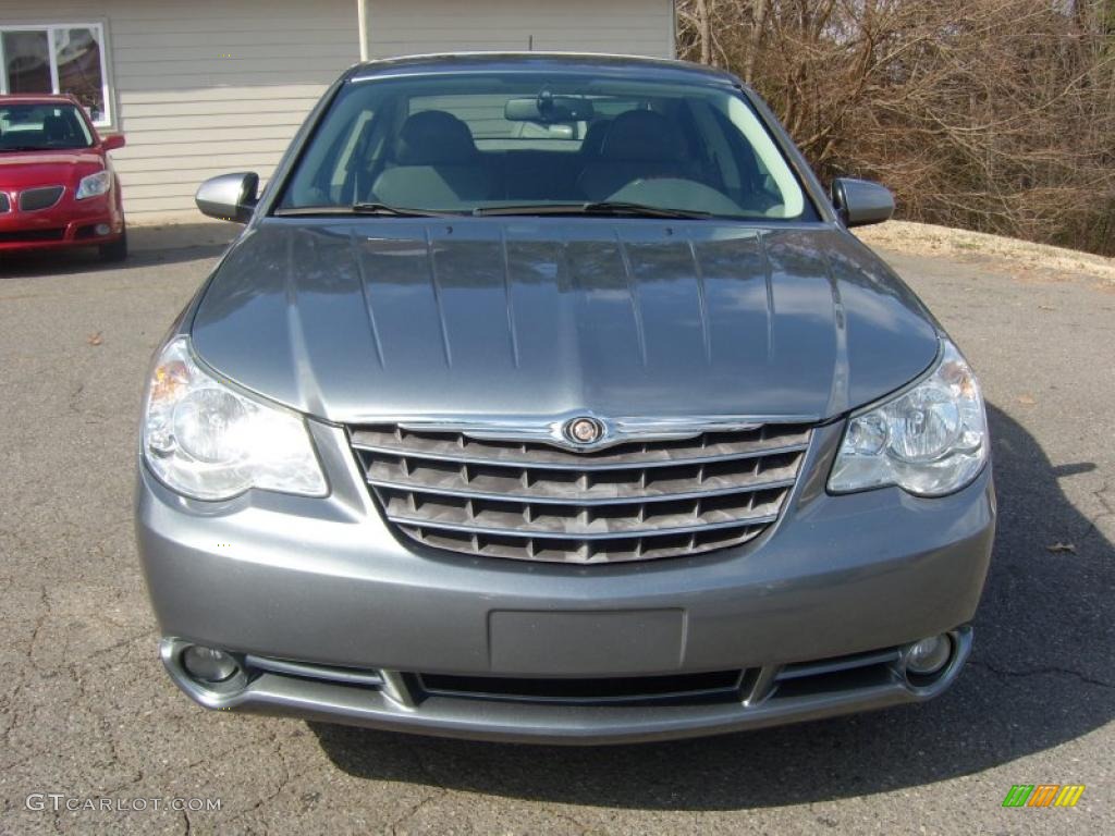 2007 Sebring Limited Sedan - Silver Steel Metallic / Dark Slate Gray/Light Slate Gray photo #2