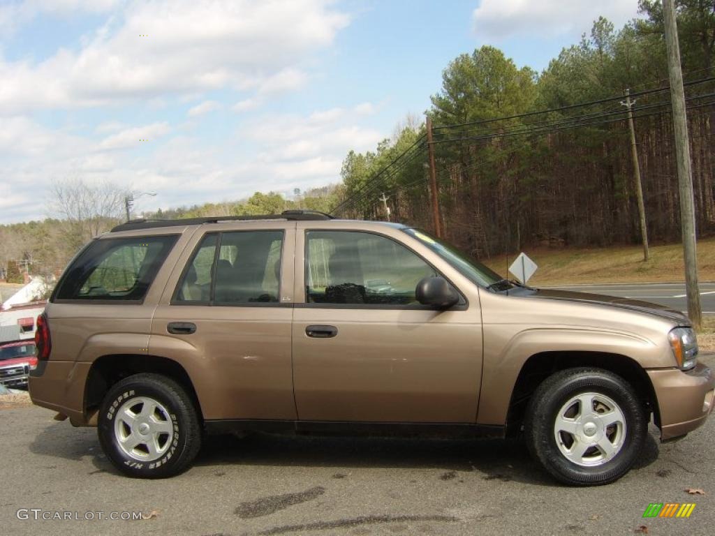 2003 TrailBlazer LS - Sandalwood Metallic / Medium Oak photo #1