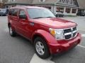 2008 Inferno Red Crystal Pearl Dodge Nitro SXT 4x4  photo #4