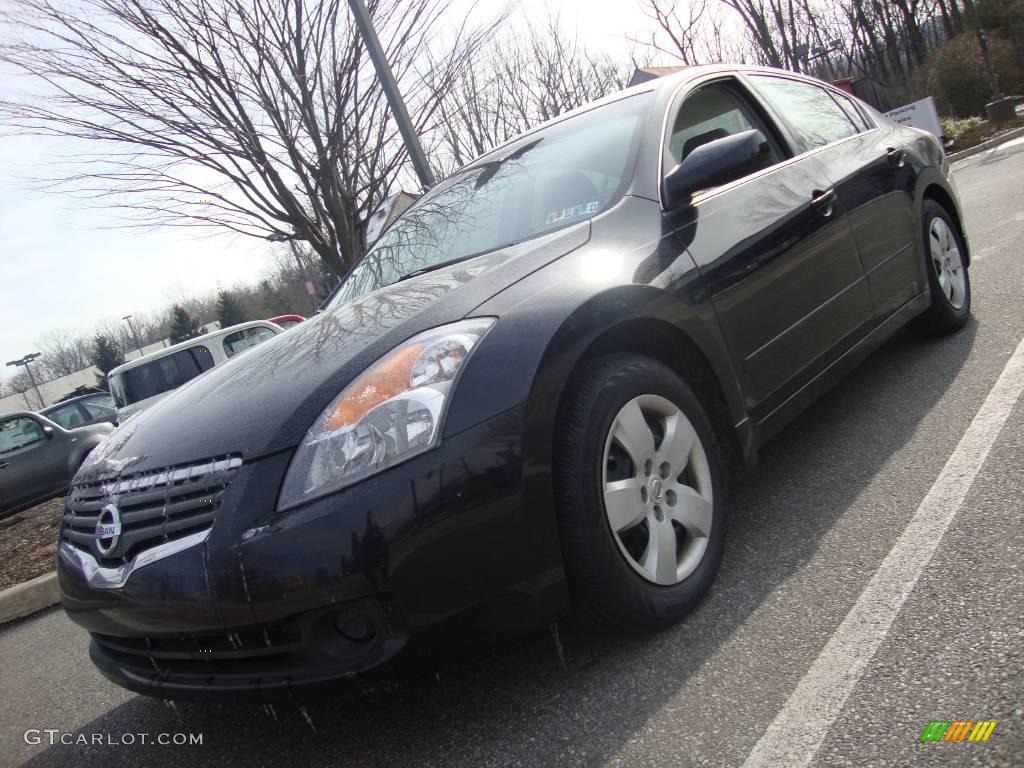 2007 Altima 2.5 S - Super Black / Frost photo #1