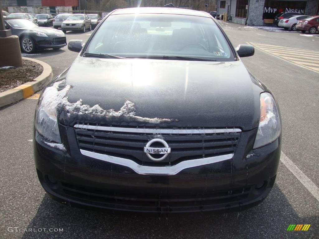 2007 Altima 2.5 S - Super Black / Frost photo #3