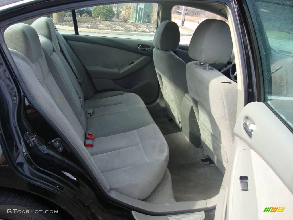 2007 Altima 2.5 S - Super Black / Frost photo #13
