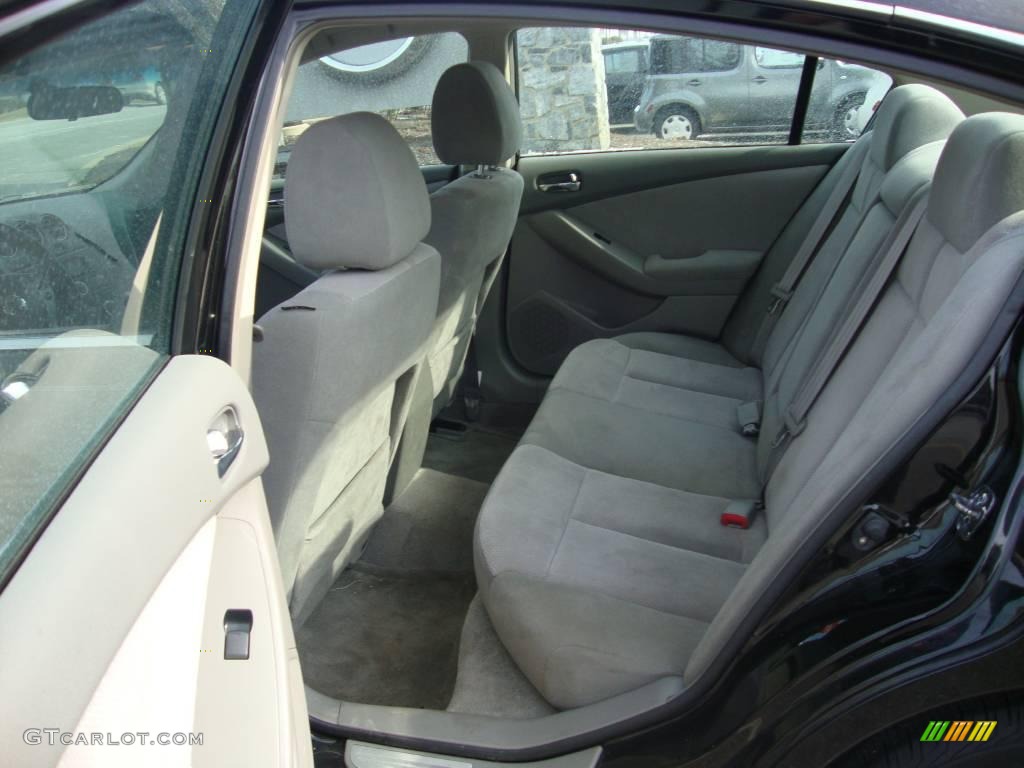 2007 Altima 2.5 S - Super Black / Frost photo #14