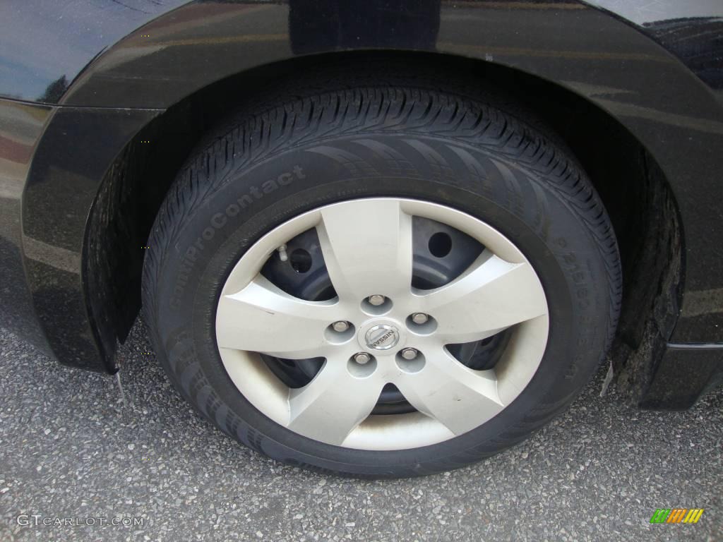 2007 Altima 2.5 S - Super Black / Frost photo #18