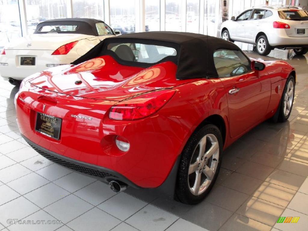 2006 Solstice Roadster - Aggressive Red / Ebony photo #3