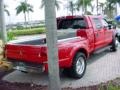 2007 Red Ford F550 Super Duty Lariat Crew Cab Dually  photo #4