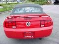 2006 Torch Red Ford Mustang V6 Deluxe Convertible  photo #4