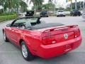 2006 Torch Red Ford Mustang V6 Deluxe Convertible  photo #6